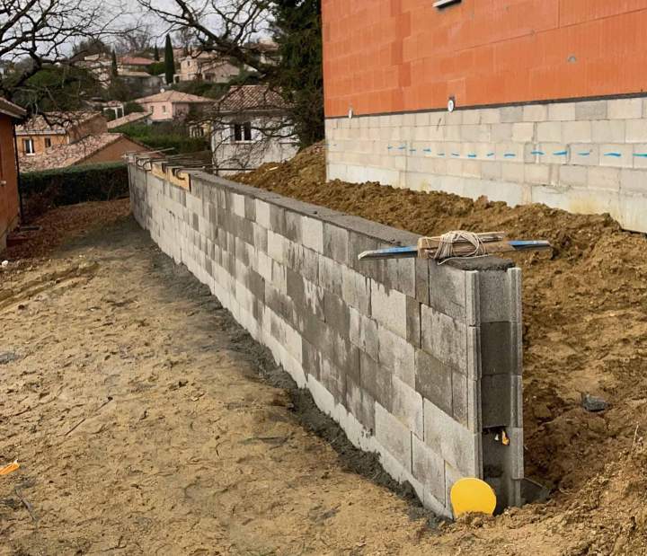 Fondations, murs, extensions et ouvertures