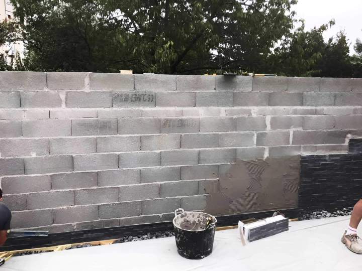 Parement de mur Toulouse